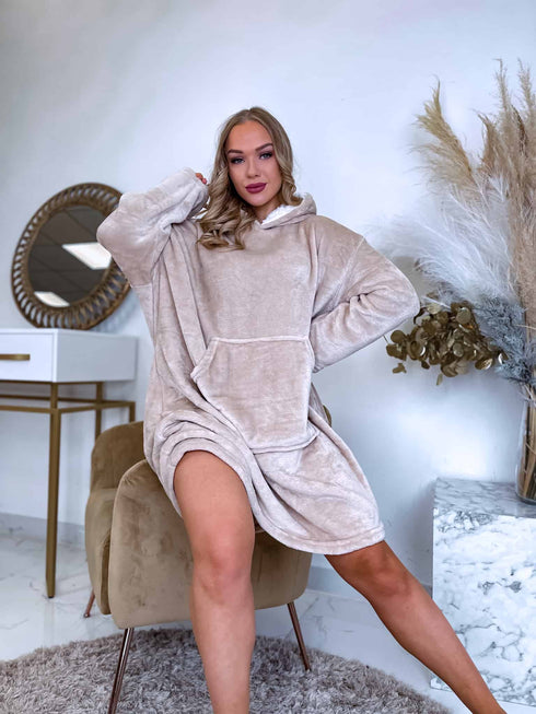 Soft Blanket Sweater - BEIGE PRE-ORDER